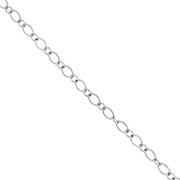 Chaîne maille Fantaisie alternée 6.3 mm - Acier inoxydable 304 x1m|raw }}