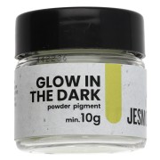 Pigment en poudre en flacon - Jesmonite - Glow in the dark x10g|raw }}