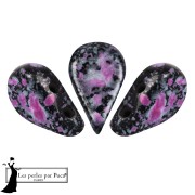 Perles en verre Amos® par Puca® 5x8 mm - Enamel Pink x10g