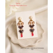 Perles en verre Amos® par Puca® 5x8 mm - Enamel Pink x10g