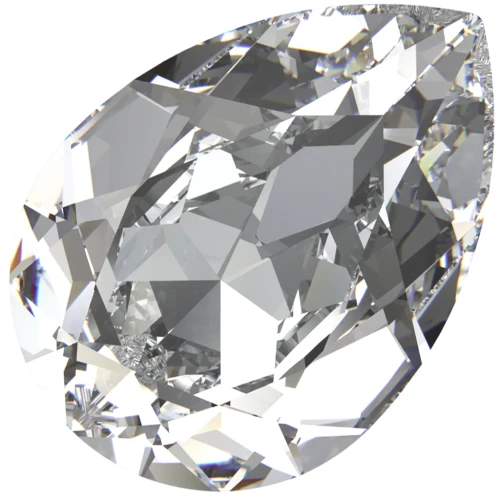 Cabochon PureCrystal 4320 6x4 mm - Crystal x1