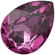 Cabochon PureCrystal 4320 6x4 mm - Dark Rose x1