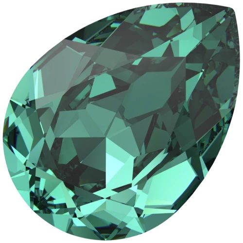 Cabochon PureCrystal 4320 6x4 mm - Reinvented Caribbean Green x1