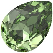 Cabochons - Cabochon PureCrystal 4320 6x4 mm - Reinvented Peridot x1 Cabochon PureCrystal 4320 6x4 mm - Reinvented Peridot x1