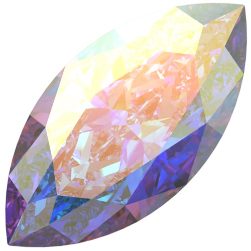Navette PureCrystal 4210 10x5 mm - Crystal AB x1