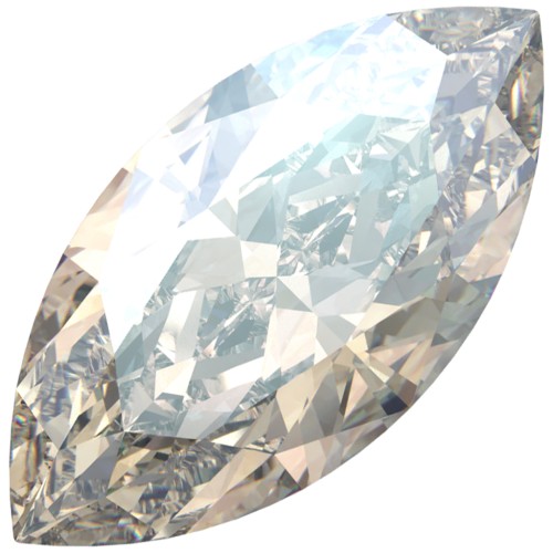 Navette PureCrystal 4210 10x5 mm - Crystal Moonlight x1