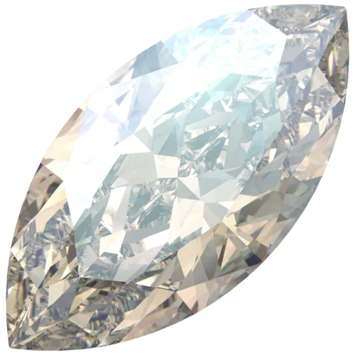 Navette PureCrystal 4210 10x5 mm - Crystal Moonlight x1