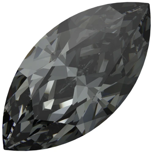 Navette PureCrystal 4210 10x5 mm - Crystal Silver Night x1