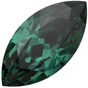 Emerald - Navette PureCrystal 4210 10x5 mm - Emerald x1 Navette PureCrystal 4210 10x5 mm - Emerald x1