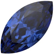 Navette PureCrystal 4210 10x5 mm - Reinvented Dark Sapphire x1