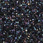 Miyuki Delica 15/0 Hex Cut DBSC0005 - Variegated Blue Iris Metallic x5g
