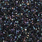 Miyuki Delica 15/0 Hex Cut DBSC0005 - Variegated Blue Iris Metallic x5g