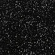 Miyuki Delica 15/0 Hex Cut DBSC0010 - Black x5g