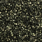 Miyuki Delica 15/0 Hex Cut DBSC0011 - Olive Metallic x5g