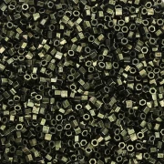 Miyuki Delica 15/0 Hex Cut DBSC0011 - Olive Metallic x5g