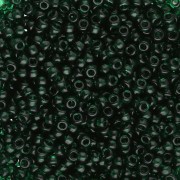 Rocaille Miyuki 11/0 155 - Transparent Dark Emerald x8g|raw }}