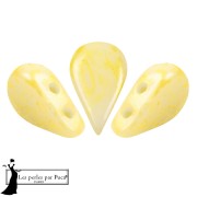 Perles en verre Amos® par Puca® 5x8 mm - Yellow Mishmash x10g|raw }}