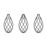 Gouttes Swarovski 6010 11x5.5 mm Rose Peach x4