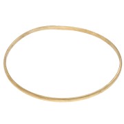 Bracelet demi-jonc 3x67 mm - Laiton brut x1|raw }}