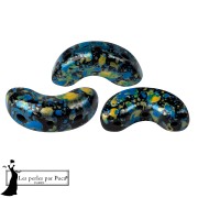 Arcos® par Puca® 5x10 mm - Enamel Blue Yellow x10g