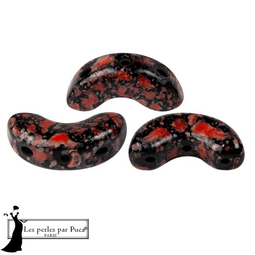 Arcos® par Puca® 5x10 mm - Enamel Red x10g