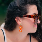 Mes bijoux DIY - Kit boucles d'oreilles avec perles rocailles en étoile de mer