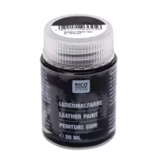 Peinture pour cuir Noir x20ml