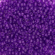 Rocaille Miyuki 11/0 1315 - Dyed Transparent Red Violet x8g