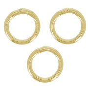 Anneaux fermés 5x0,7 mm - Doré x25