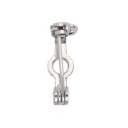 Support de broche 14 mm - Argenté x1