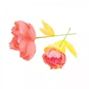 Set de 15 tiges pour fleurs 46 cm - Vert