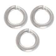 Anneaux ouverts 3x0.6 mm - Argenté x200|raw }}
