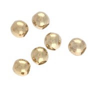Perles rondes 3 mm - Doré x50|raw }}