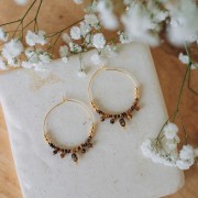 Perles rondes 3 mm - Doré x50
