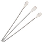 Clous têtes gouttes 36x0.7 mm - Argenté x10