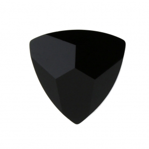 Cabochon triangle Swarovski 4799 9 mm Jet x 1