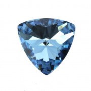 Cabochon triangle Swarovski 4799 9 mm Aquamarine x 1|raw }}