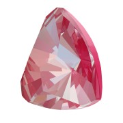Cabochon triangle Swarovski 4799 9 mm Crystal Lotus Pink Delite x 1