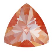 Cabochon triangle Swarovski 4799 9 mm Crystal Orange Glow Delite x 1|raw }}