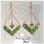 Tango 2-hole 6 mm Crystal  x10g