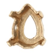 Serti griffe pour cabochon PureCrystal 4320 6x4 mm - Doré x1