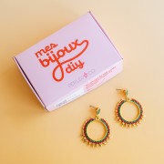 Mes bijoux DIY - Kit boucles d'oreilles soleil avec perles Miyuki|raw }}