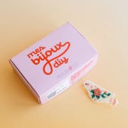Mes bijoux DIY - Kit broche oiseau en brick Stitch avec perles Miyuki