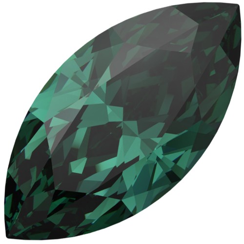 Navette Swarovski 4210 10x5 mm - Emerald x1