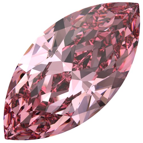 Navette Swarovski 4210 10x5 mm - Light Rose x1