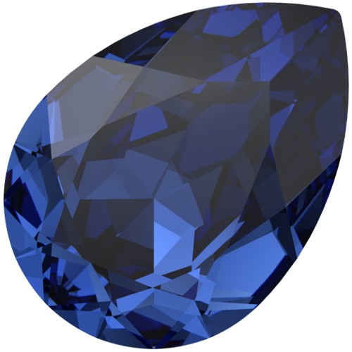 Cabochon Swarovski 4320 6x4 mm - Reinvented Dark Sapphire x1