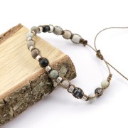 Rondelles striées en métal 5x3 mm Placage Argent fin vieilli x10