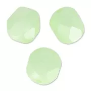 Facettes 6 mm Pastel Green Pearl x25