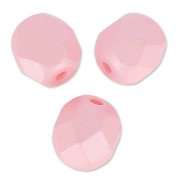 Facettes 6 mm Pastel Pink Pearl x25|raw }}