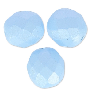 Facettes 8 mm Pastel Blue Pearl x20
